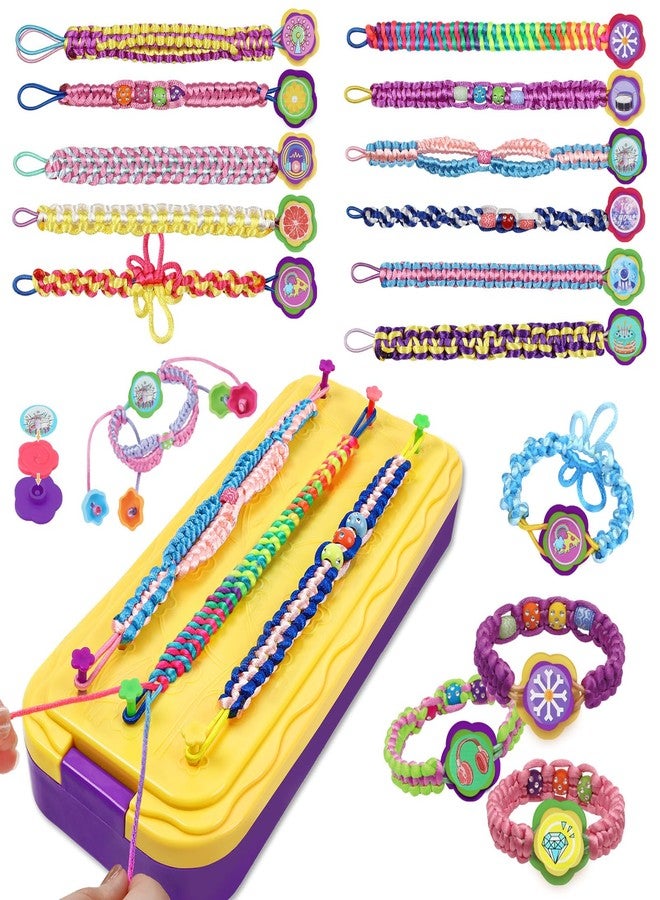 DDAI Arts and Crafts for Kids Age 8-12 Friendship Bracelet Making Kit for Girls - Best Birthday Gifts Ideas for Girl 7 9 10 11 Year Old - Popular Bracelets String Maker Toys Set - Image 1